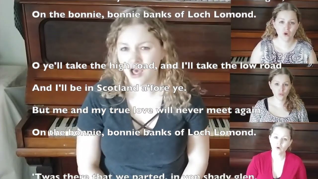 Watch Loch Lomond lyric video - allie mcdonald on YouTube Watch Loch Lomond lyric video - allie mcdonald on YouTube