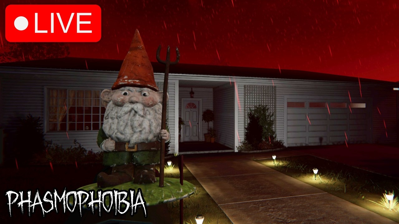Gnorm Says HAPPY SATURDAY | Phasmophobia LIVE