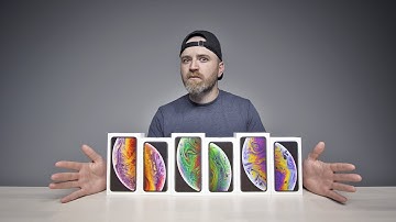 Unboxing Every iPhone XS + XS Max