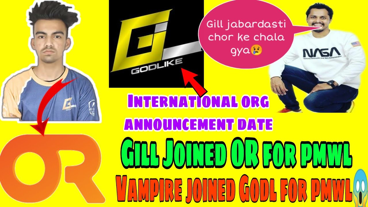 Gill Leave Godlike And Joined OR Vampire Joined GodL International 