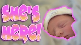 She's Arrived!! **BABY EVERLEIGH-ROSE** (Baby VI Vlog Series #5)