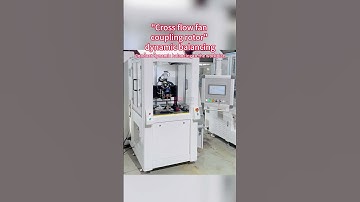 JP Cross Flow Fan Coupling Rotor Dynamic Balancing Machine
