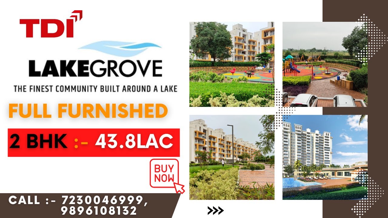 Fully furnished 2 BHK in only 43.5 Lac lake grove city kundli MD Properties Sonipat YouTube