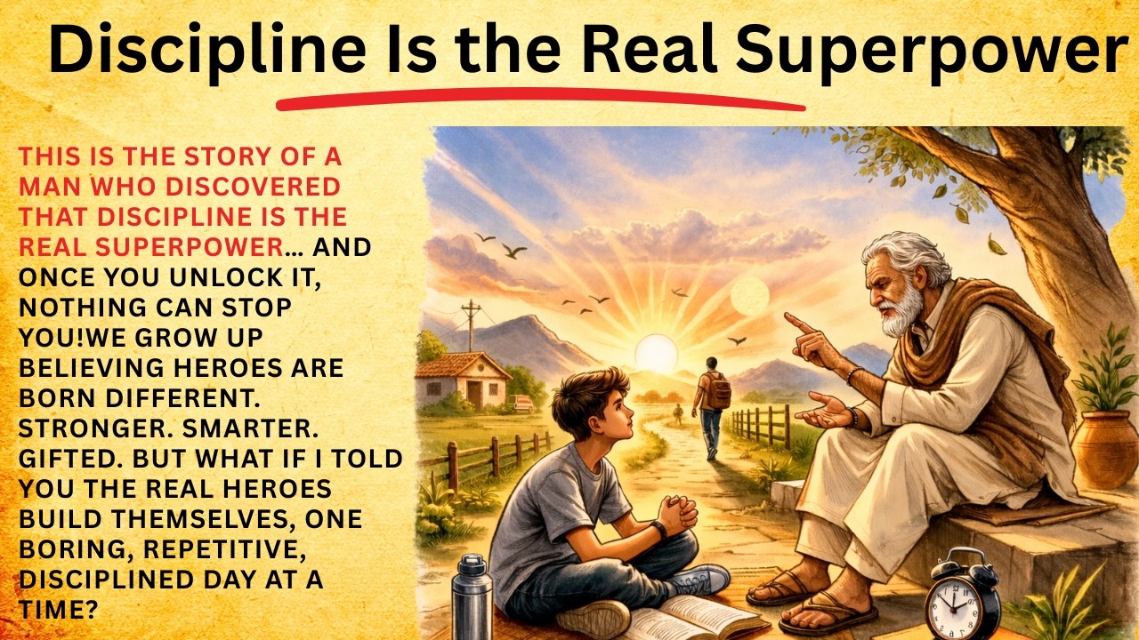 Discipline Is the Real Superpower| Learn English Through Story Level 3 | ✅Episode #262