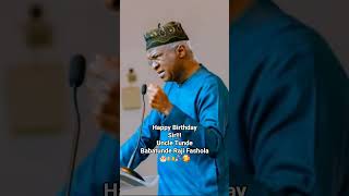 Happy birthday My Gov Sir Babajide Raji Fashola. #5ive #9ice #alhaji #music #5ive #happybirthday