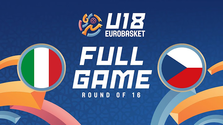 Round of 16: Italy v Czechia | Full Basketball Game | FIBA U18 Women's EuroBasket 2025