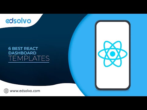 6 Best React Dashboard Templates | React Dashboard | edsolvo