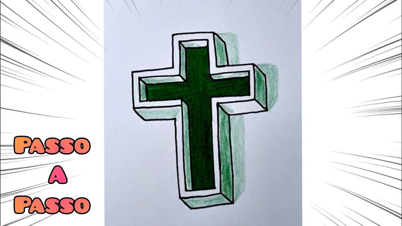 Como Desenhar Uma Cruz Passo A Passo Como Desenhar Um Rosto ( PASSO A