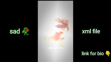 new bangla sad song xml file 💔🥀 @Sanjudev28 #allightmotion #xmledit #xmlpreset #decoration #link