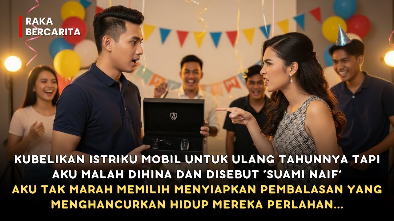 SAAT KUBELIKAN ISTRI MOBIL UNTUK ULTAHNYA AKU MALAH DIHINA “SUAMI NAIF”, AKHIRNYA KUBUAT IA...