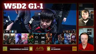 TT vs JDG - Game 1 | Week 5 Day 2 LPL Summer 2026 | ThunderTalk Gaming vs JD Gaming G1 full