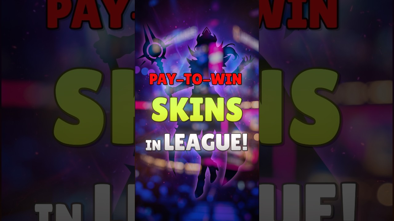 League's Secret Pay To Win Skins 🕶️☀️