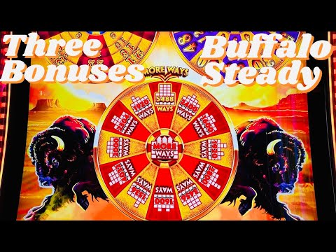 Buffalo Gold Three Bonuses keeps it steady