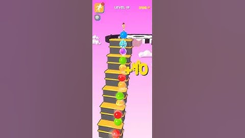 Stack Rider - level 19/ Best Funny All Levels Gameplay Walkthrough (Android, iOS) #shorts #Gameplay