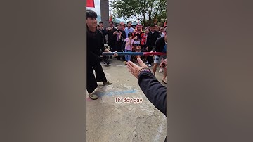 Bảo tồn. P4: Hội thi thể thao của người Lô Lô Đen (lễ cúng tổ tiên 2023)