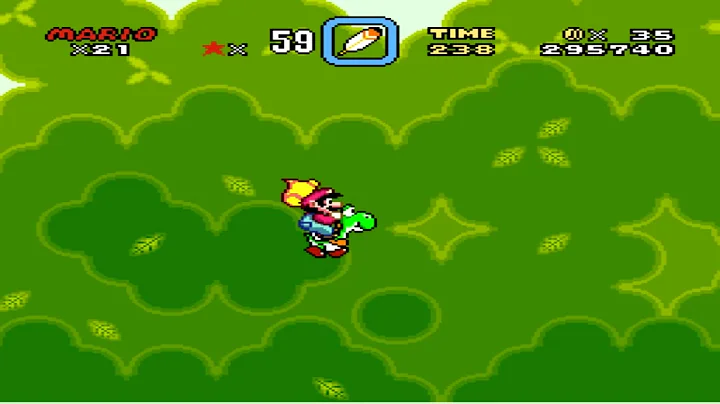 Super Mario World (SNES) Donut Plains 3