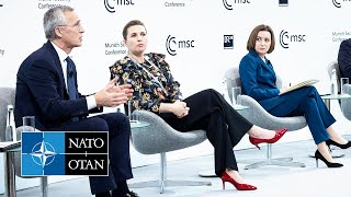 NATO Secretary General in panel discussion at Munich Security Conference, 18 Feb 2023