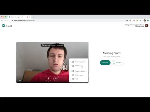 Video How to TEST SOUND and VIDEO in GOOGLE MEET? - youtube