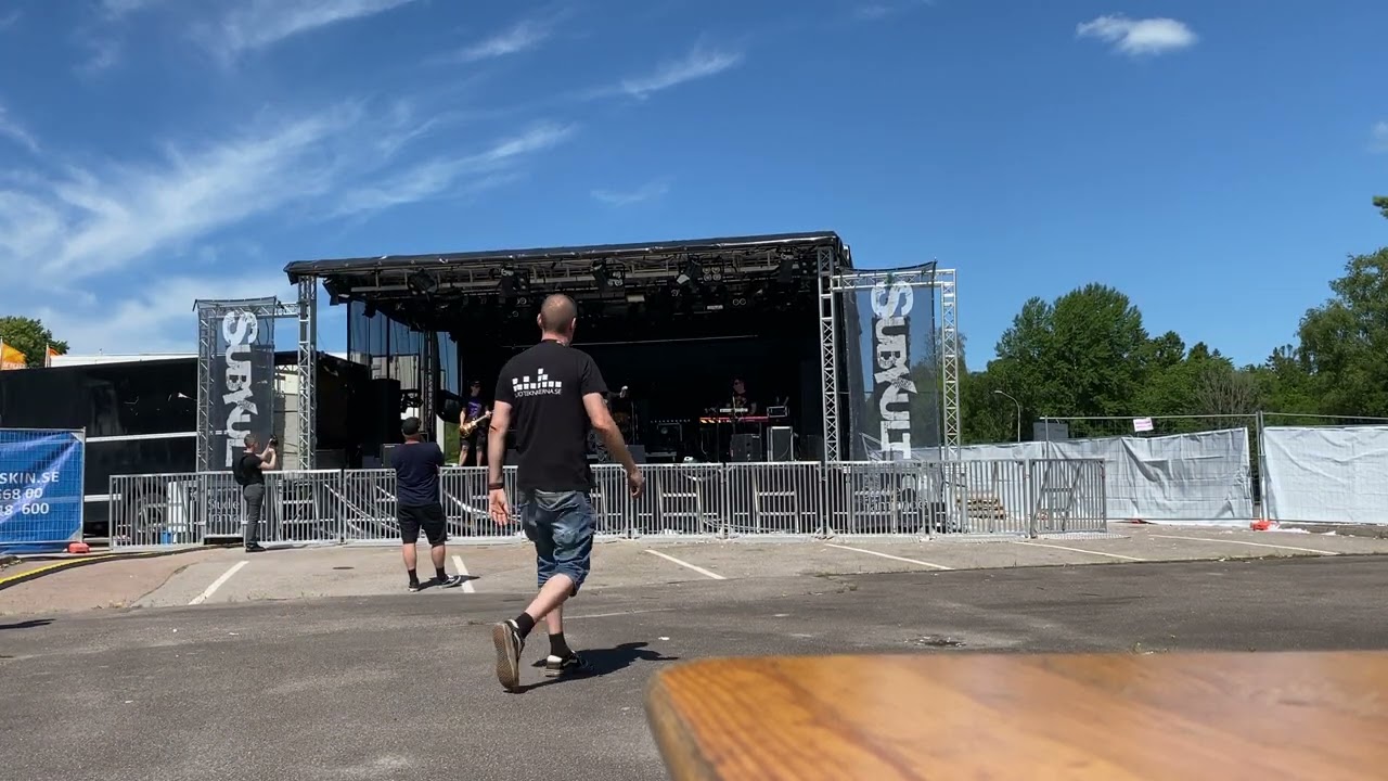 APOPTYGMA BERZERK - UNICORN SOUNDCHECK / SUBKULTFESTIVALEN 2022