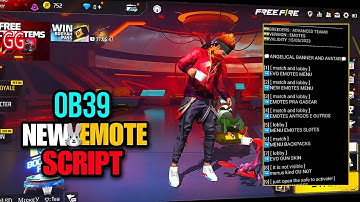 Free Fire Emote Script Hack 🤬 Newest Version GG Update || FF/FF Max Emote Menu Script 🔥 See By Enemy