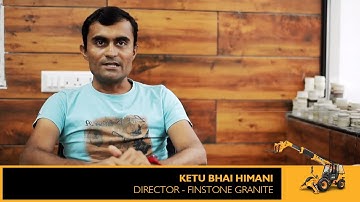 JCB Telehandler makes a positive impression for the  ceramic tile manufacturer.