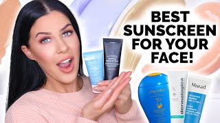 THE BEST SUNSCREEN FOR UNDER MAKEUP!! LIGHTWEIGHT & NON GREASY SPF FORMULAS!