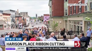 Harrison Place apartment project opens with ribbon-cutting ceremony