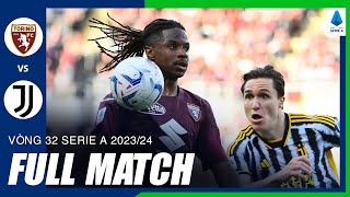 Full Match | TORINO vs JUVENTUS | Derby thành Turin cực căng - Va chạm nảy lửa | Vòng 32