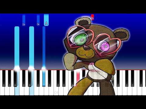 PSYCHO TEDDY (FNF) · YoYoru (Piano Tutorial)