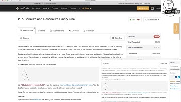 小Q刷Leetcode第22期 297