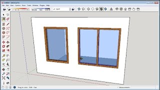 Sketchup How To Make Windows