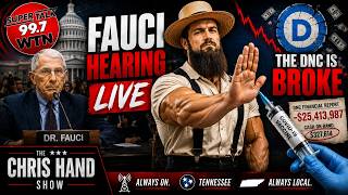 Fauci Under Fire Live + DNC Is Running Out of Cash FAST