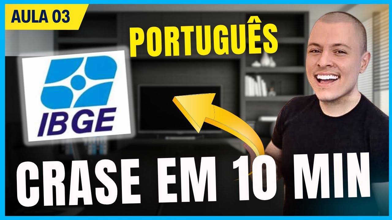 AULA 03 - Domine CRASE para o concurso do IBGE (curso gratuito)