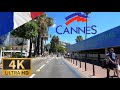 DRIVING CANNES, French Riviera, Blue Coast, FRANCE I 4K 60fps