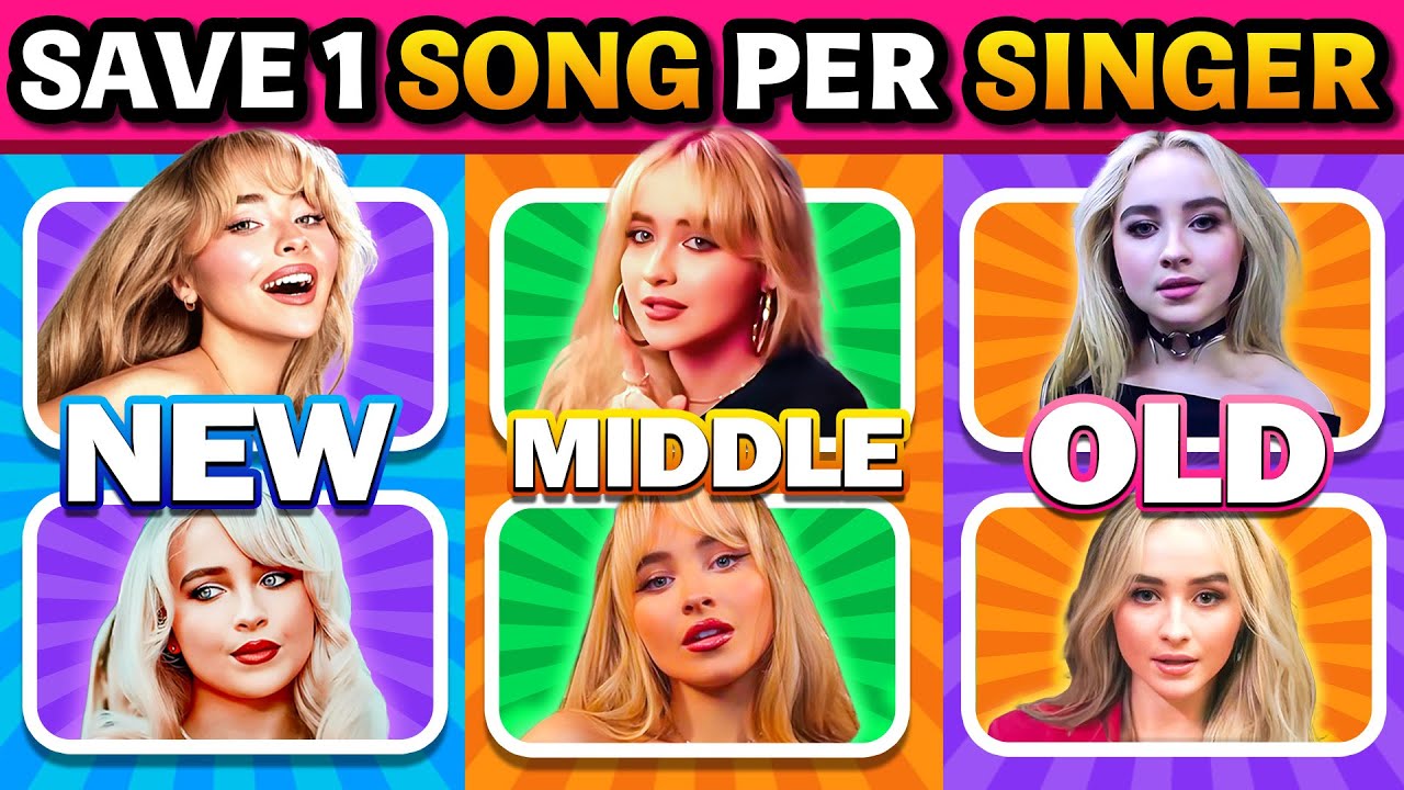 🎵 NEW vs MIDDLE vs OLD - SAVE ONE SONG PER SINGER | HARD EDITION | Music Quiz