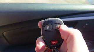 How to Lock and Unlock the Doors in a Chevy Traverse (2009–2017) | Door Lock Controls Guide