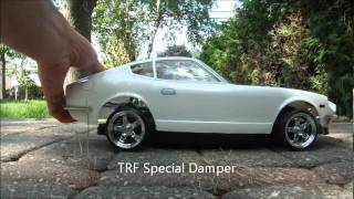 Trf Special Damper Vs Tamiya Stock Suspension - Bounce Test
