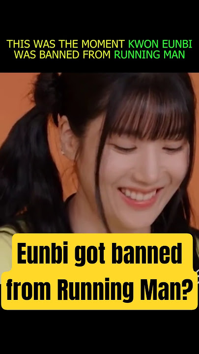 Why Running Man Banned Kwon Eunbi from their show 😂