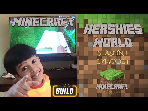 Hershey's Minecraft GamePlay Season 1 Episode 1- Build a House - YouTube