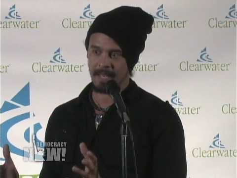 Michael Franti on Pete Seeger Turning 90. Democrac...