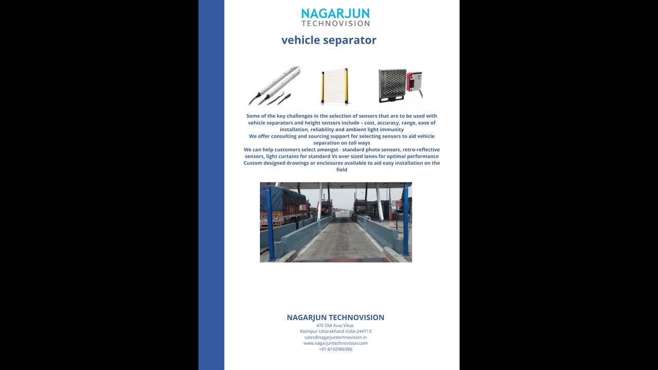 NAGARJUN Company Profile Video - Weighbridge & Weigh-in-Motion Solutions for Highways and Transport