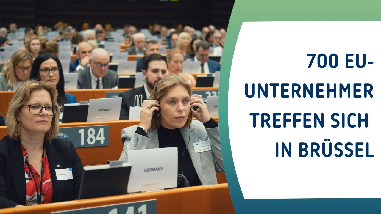 Europäisches Parlament der Unternehmen: EU-Wirtschaft braucht Trendwende in Brüssel