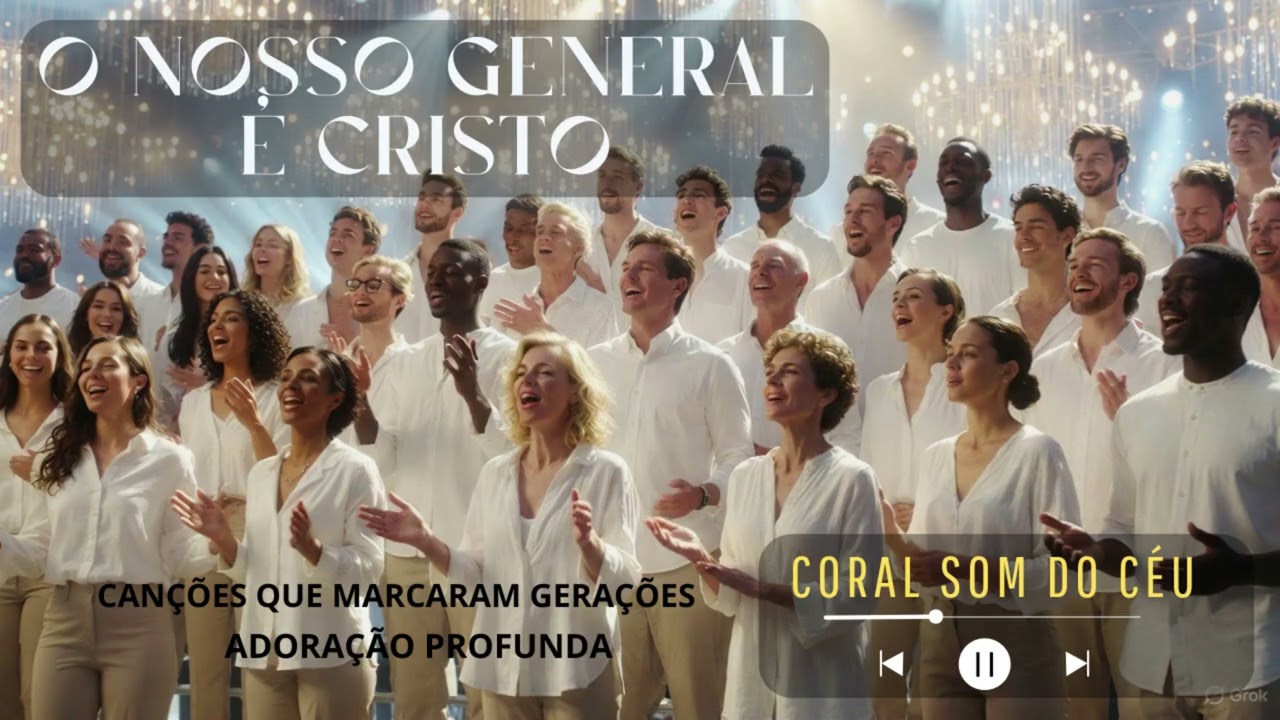 O NOSSO GENERAL É CRISTO - LOUVORES ANTIGOS ANOS 90