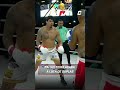 NOCAUTE FINAL! PAI SOLTEIRO CONECTA GOLPE E ENCERRA LUTA | #shorts | Combate.globo