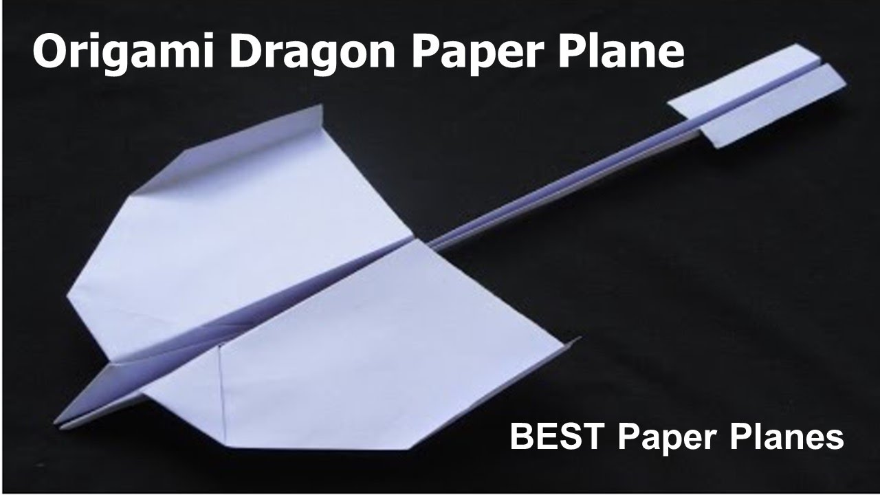 How to make a Paper airplane glider / BEST paper planes / origami