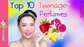 Top 10 น้ำหอมวัยรุ่นผู้หญิง(นักเรียนมัธยม) Teenager Fragrances Perfumes ฉีดไปโรงเรียนมหาลัย