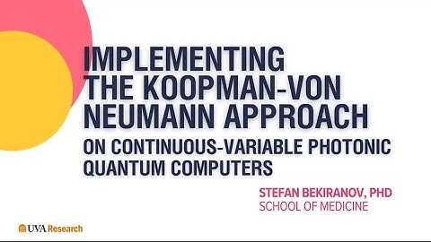 OVPR Quantum Computing Symposium: Stefan Bekiranov