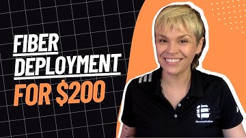 MIKROFIBER - How to Deploy Fiber for $200 a Subscriber