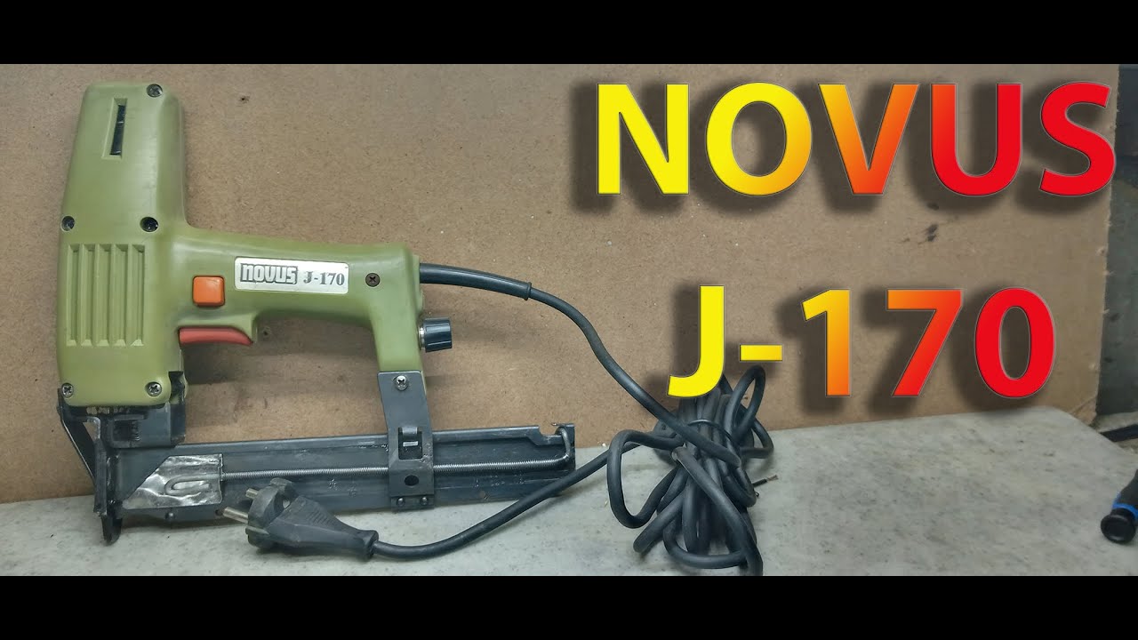 NOVUS J170 Tacker repair and restoration (Staple gun, Nail Gun) YouTube