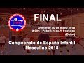 FINAL CAMPEONATO DE ESPAÑA VOLEIBOL  INFANTIL MASCULINO  2018